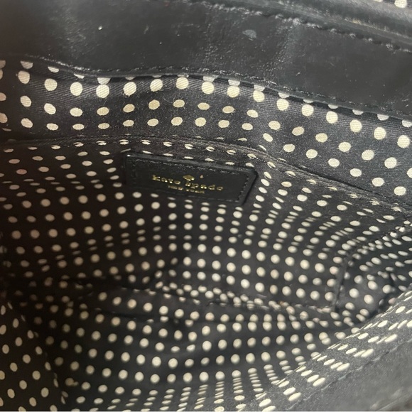 Kate Spade Quilted Crossbody Purse Astor Court Naomi Black Leather Bag Shoulder - Picture 7 of 13